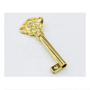 विंटेज कंकाल के लिए विंटेज कंकाल कुंजी प्राचीन पीतल अलंकृत विटोरियन शैली - Product Image 4