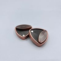 Jouet de décompression triangulaire EDC, plaque à pousser personnalisée en alliage de zinc et acier inoxydable, moulage sous pression, usinage CNC, jouets Fidget Spinner