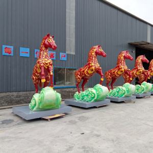 Sculptures d'animaux en fibre de verre grandeur nature pour l'intérieur et l'extérieur, fabriquées par Giant, pour les parcs et les zoos - Product Image 3