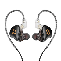Écouteurs filaires QKZ AK9 PRO, écouteurs intra-auriculaires, son Hi-Fi, audio haute fidélité avec micro intégré, contrôle intégré pour la musique, les jeux et les sports