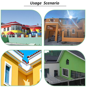 <span class=keywords><strong>Pintura</strong></span> de Emulsión para Exteriores de Alta Calidad, <span class=keywords><strong>Lavable</strong></span>, de Látex, para Paredes Exteriores, Económica y Decorativa - Product Image 2