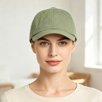 Gorras de Béisbol de Algodón Lisas al por Mayor para Niños, Gorras de Sol para Bebés y Niños Pequeños, Gorras de Béisbol de 6 Paneles con Parte Superior Suave, ODM/OEM