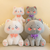 Peluche Lapin Princesse à Grande Tête Adorable, en Position Assise, Forme de Cœur, Super Douce, Apaisante et Anti-Stress