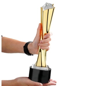 Premio in cristallo in resina regali Souvenir 8x30cm oro argento rame trofeo di cristallo personalizzato premi creativi incisi - Product Image 4