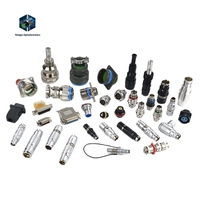 Connecteur circulaire d'aviation de la série MIL-DTL-38999, 41 broches, D38999 J599, en acier inoxydable et aluminium, 6A, indice de protection IP68, marque TT