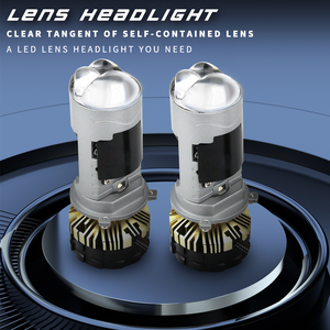 เครื่องฉายแสงเลเซอร์ขนาดเล็ก H4 130W P8Pro ได้สูงสุดพร้อม<span class=keywords><strong>หลอด</strong></span>คูเปอร์ LED เลนส์ไฟหน้ารถยนต์ - Product Image 2