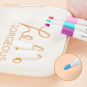 Pennarelli Acrilici Durevoli in 24-80 Colori |   Pennino in fibra resistente all'abrasione con custodia portatile <span class=keywords><strong>per</strong></span> artisti che dipingono su superfici multiple - Product Image 3