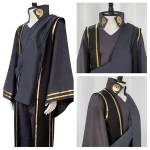 Disfraz de Cosplay de Toneri, talla M, negro y dorado, traje de ninja de anime para juegos de rol - Product Image 4