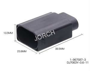 PBT-GF15 6 Pin TE женский автомобильный разъем провода жгута Типы разъемов 1-967616-1 и мужской разъем 1-967587-3 - Product Image 5