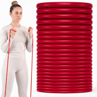 1 Rouleau de Bandes de Résistance pour Exercices, 50 pieds, pour Thérapie, Pilates, Entraînements à Domicile, Rééducation du Tronc