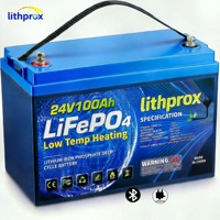 Batterie de chariot élévateur Lifepo4 24V 100Ah, batterie au phosphate de fer et de lithium, haute puissance pour chariot élévateur, CE RoHS UL FCC IP67 OEM ODM
