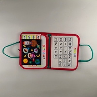 Mainan Edukasi Sensorik Bayi Balita Montessori dari Kain Felt untuk Anak Laki-laki