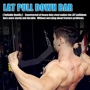 Machine Smith multifonctionnelle pour <span class=keywords><strong>musculation</strong></span>, avec poignées de traction en fer, pour fitness, à prise robuste et durable, pour la <span class=keywords><strong>musculation</strong></span> à la rame, barres en T et en V, et câble de <span class=keywords><strong>poulie</strong></span> - Product Image 3