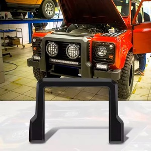 Nuovo Kit Carrozzeria con Accessorio di Potenziamento per Paraurti Anteriore Nero per Modelli Land Rover <span class=keywords><strong>Defender</strong></span> 90/110 Vecchie Versioni Accessorio per Esterni - Product Image 1