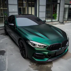 Self Adhesive Vinyl Green Chrome Mirror Vinyl Car Wrap Custom Printing Colorful Die Cut Motion Sticker Car Stickers