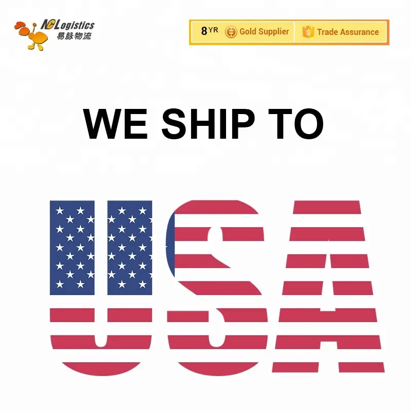 China to USA freight forwarder shipping agent drop shipping e-commerce freight service provider