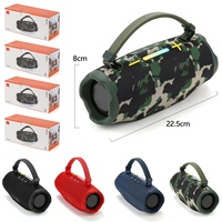 Haut-parleur portable à subwoofer haute puissance, haut-parleur stéréo TWS multifonctionnel avec éclairage RVB