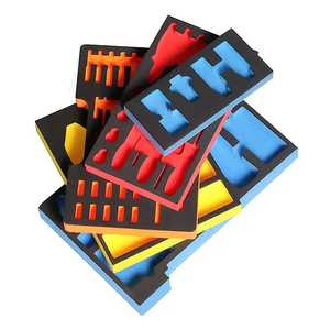 Nhà Máy Mật Độ Cao Tùy Chỉnh Bảo Vệ Bao Bì EVA Bọt Chèn Hộp Bọt Thiết Kế Bao Bì Màu Đen Bọt Chèn - Product Image 1