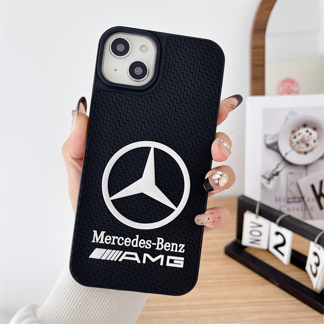 Coque IPhone 13 Silicone - Motif "BM Sport Car", Protection Anti-choc, Fabrication Française