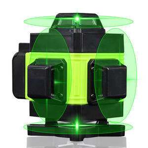 ระดับเลเซอร์สีเขียว 16 เส้น ปรับระดับอัตโนมัติ เกรดอุตสาหกรรม ความยาวคลื่น 520 นาโนเมตร เครื่องมือจัดตำแหน่งพื้นผนังความแม่นยำสูง - Product Image 2