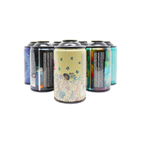 Bombe aérosol vide en aluminium personnalisée pour spray corporel de luxe, usage cosmétique, qualité industrielle, avec bouchon à vis, impression offset