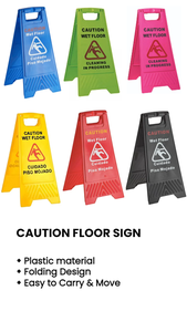 61cm 24inch an toàn ngoài trời sàn signage <span class=keywords><strong>CAUTION</strong></span> Board sàn ướt cảnh báo trống vàng PP nhự<span class=keywords><strong>a</strong></span> xách tay một khung dấu hiệu - Product Image 5