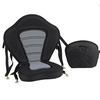 Siège de pêche pliable marin, coussin de siège imperméable pour kayak et bateau