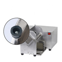 Frieten Aardappel Snijden Cutter Machine/Automatische Rvs Chips Snijder Voor Verkoop