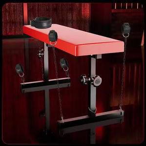 Nuovo BDSM Spanking panca sedia SM Bondage schiavo ritenuta punizione Posture assistente manette mobili del sesso giocattolo - Product Image 4