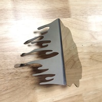 Clips de fixation automobile usinés CNC en aluminium et acier inoxydable, haute précision 0,01 mm, découpe laser, service OEM