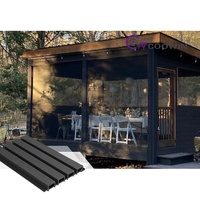 Revêtement mural extérieur WPC imperméable pour hôtels, vente en gros en Chine, design 3D