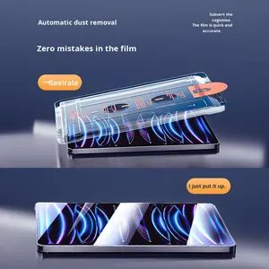 Compatible para Apple <span class=keywords><strong>iPad</strong></span> <span class=keywords><strong>11</strong></span> <span class=keywords><strong>iPad</strong></span> <span class=keywords><strong>Pro</strong></span> <span class=keywords><strong>iPad</strong></span> Mini 7th 10th Gen Dust-Free 7 Second Application Pantalla de vidrio templado Teléfonos móviles - Product Image 2