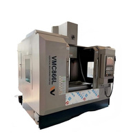 Centre d'usinage vertical CNC 3 axes, 4 axes, 5 axes BT40, machine de fraisage verticale CNC VMC866