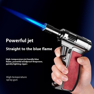 Lớn 360 Độ Đảo Ngược Đa-Mục Đích Kim Loại Gas Súng Phun Nhẹ Hơn 360 Độ Ngọn Lửa Cho Nướng Hàn Thịt Nướng Thiết lập Lửa - Product Image 5