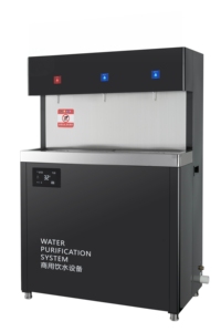 Distributeur d'eau à osmose inverse en acier inoxydable, pour usage industriel, avec fonctions eau chaude et tiède, pour hôpitaux et usage domestique, design élégant, commande tactile - Product Image 3