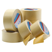 Pita Kertas Kraft Ultra Kuat Tahan Lama Tahan Panas Anti Rusak Aktif dengan Air Perekat Panas