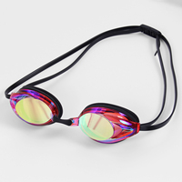 Nouvelles lunettes de natation de compétition pour adultes, de haute qualité, avec verres transparents, en silicone, à motif licorne amusant, pour piscine, avec prescription