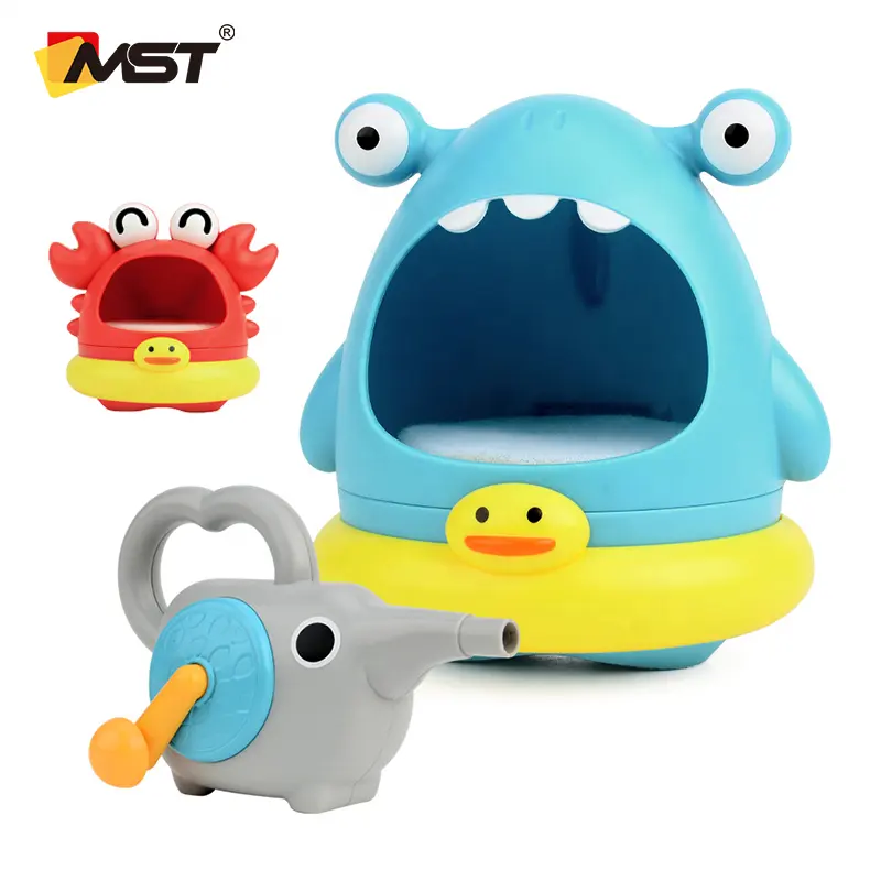 MST2021夏のサメの形ホットセール動物風呂のおもちゃ子供のための泡風呂のおもちゃ