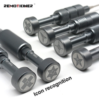 Kit d'outils de réparation magnétique puissant pour téléphones et ordinateurs portables, tournevis pour montres et lunettes