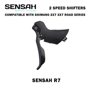Palanca de Cambios para Bicicleta de <span class=keywords><strong>Carretera</strong></span> SENSAH R7, 2x7 Velocidades, Grupo de Desviadores para <span class=keywords><strong>SHIMANO</strong></span> - Product Image 5