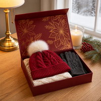 Boîte pliante magnétique personnalisée pour commande en gros, emballage rigide en carton pour bougies et parfums d'intérieur, directement de l'usine, automatisé pour Noël