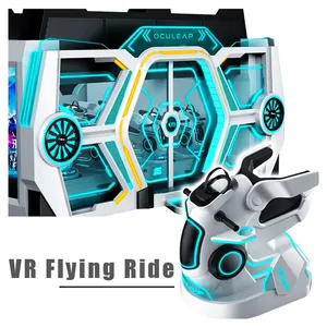 VR Simulador de Corrida 9D Cinema Voador VR Gaming 4 Pessoas Ciclismo Arcade Realidade Virtual Universo Condução VR Máquina de Jogo