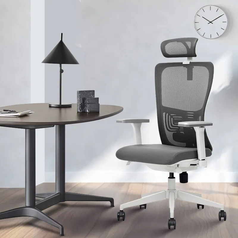Chaise inclinable pivotante de concepteur moderne confortable chaise d'ordinateur de bureau ergonomique avec le matériel en métal de maille de haute qualité Chine