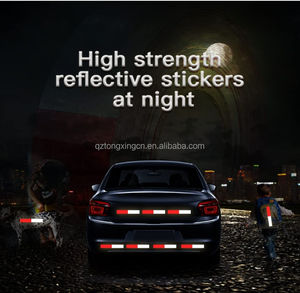 Nastro riflettente ad alta visibilità ad alta visibilità di sicurezza DOT--C2 rosso e bianco per camion e strada impermeabile autoadesivo di qualità - Product Image 2