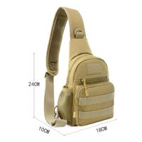 Sac à dos tactique de voyage sportif extérieur personnalisé, unisexe, petit sac à bandoulière, luxe, imperméable, Oxford, grande capacité, nylon