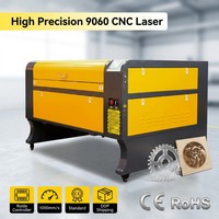 Machine de découpe et de gravure laser CO2 CNC haute précision 900x600mm avec contrôleur Ruida pour bois, acrylique, MDF, norme CE