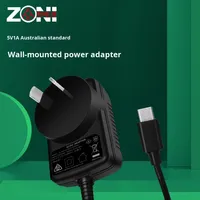 Adaptateur secteur mural rapide de type C Zhongli AU PD 5W 5V/1A pour appareils électroniques domestiques