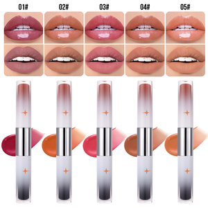 <span class=keywords><strong>Lip</strong></span> <span class=keywords><strong>Gloss</strong></span> 2 in 1 Peel Off, Pigmentasi Tinggi, Tahan Air, Formula Menghaluskan, Tahan Lama, Melembapkan - Product Image 6