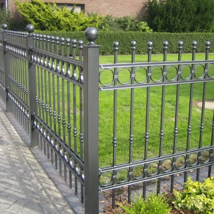 Clôture de 40 cm, clôture en acier de zinc, balustrade de protection pour panneaux décoratifs
