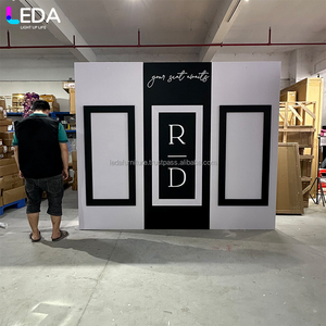 LEDA Factory customized vintage welcome <b>sign</b> acrylic backdrop seating chart event banquet backdrop - Product Image 2